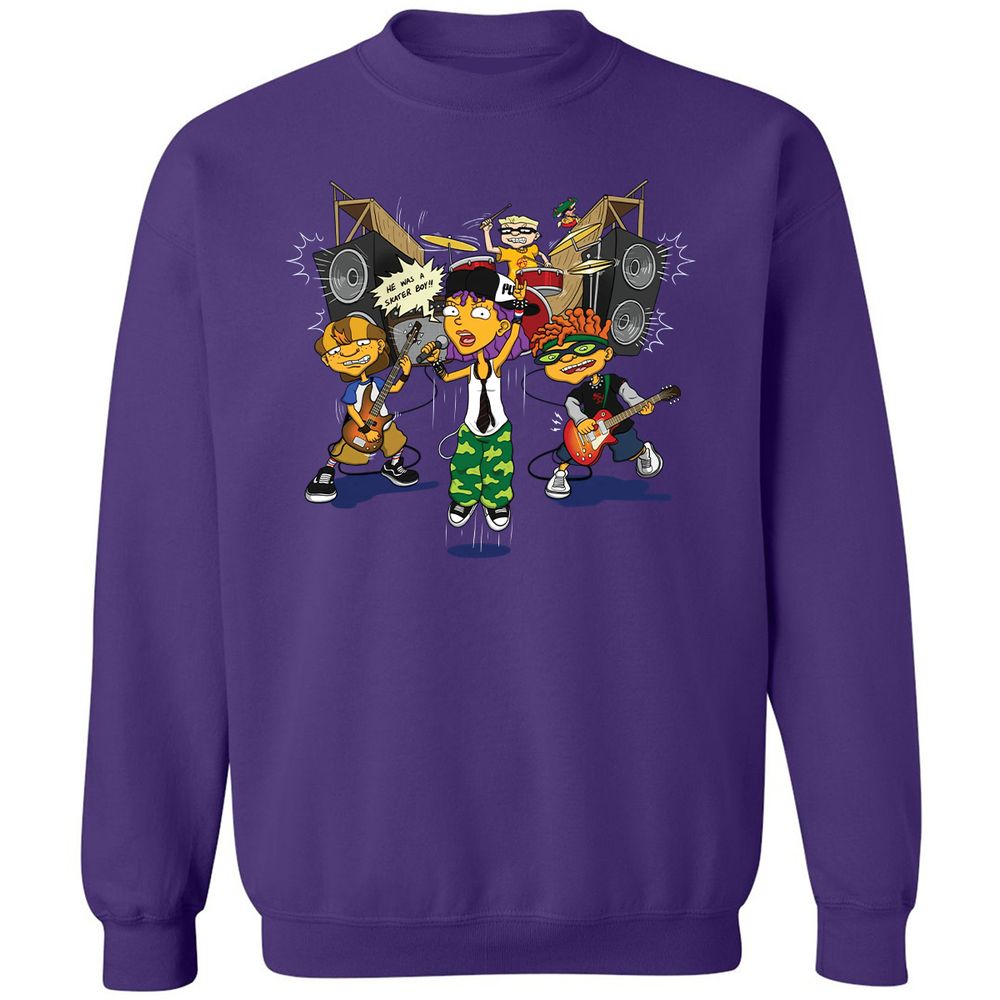 Classic Unisex Sweatshirt - DKS3ZM4Z - Purple - 6