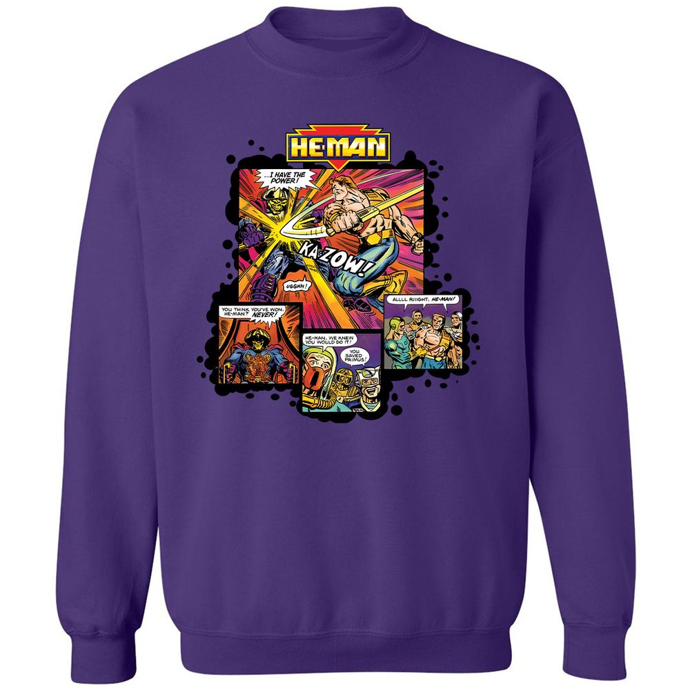 Classic Unisex Sweatshirt - FD6ZAL6N - Purple - 6