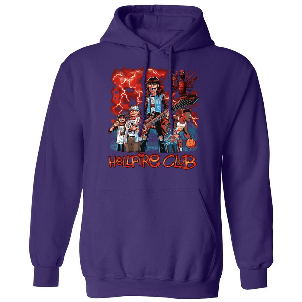Classic Unisex Hoodie - 1XGJ5CZM - Purple - 6
