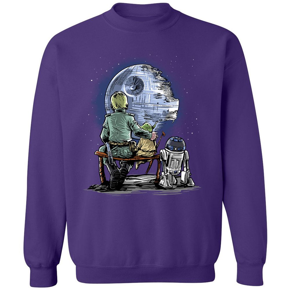 Classic Unisex Sweatshirt - 8AQBG4TG - Purple - 6