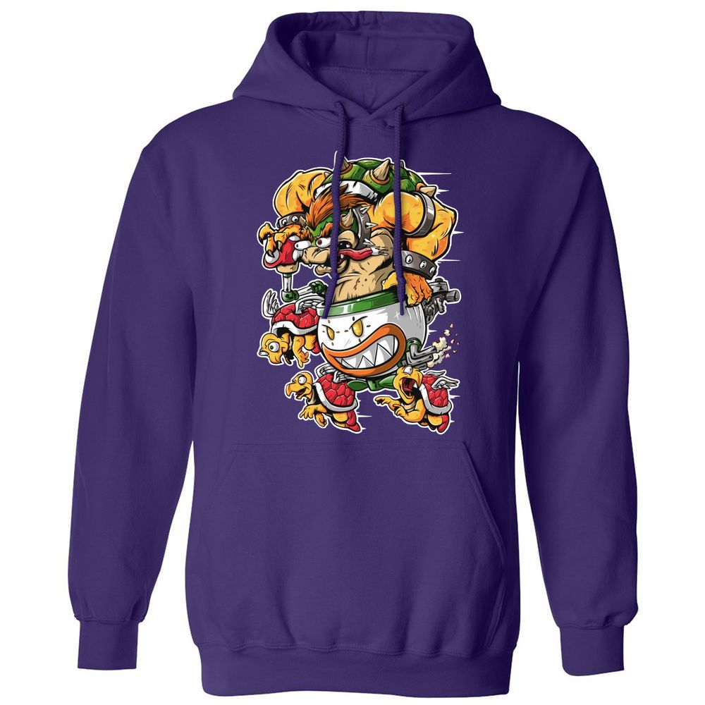 Classic Unisex Hoodie - Z3ELBDFN - Purple - 6