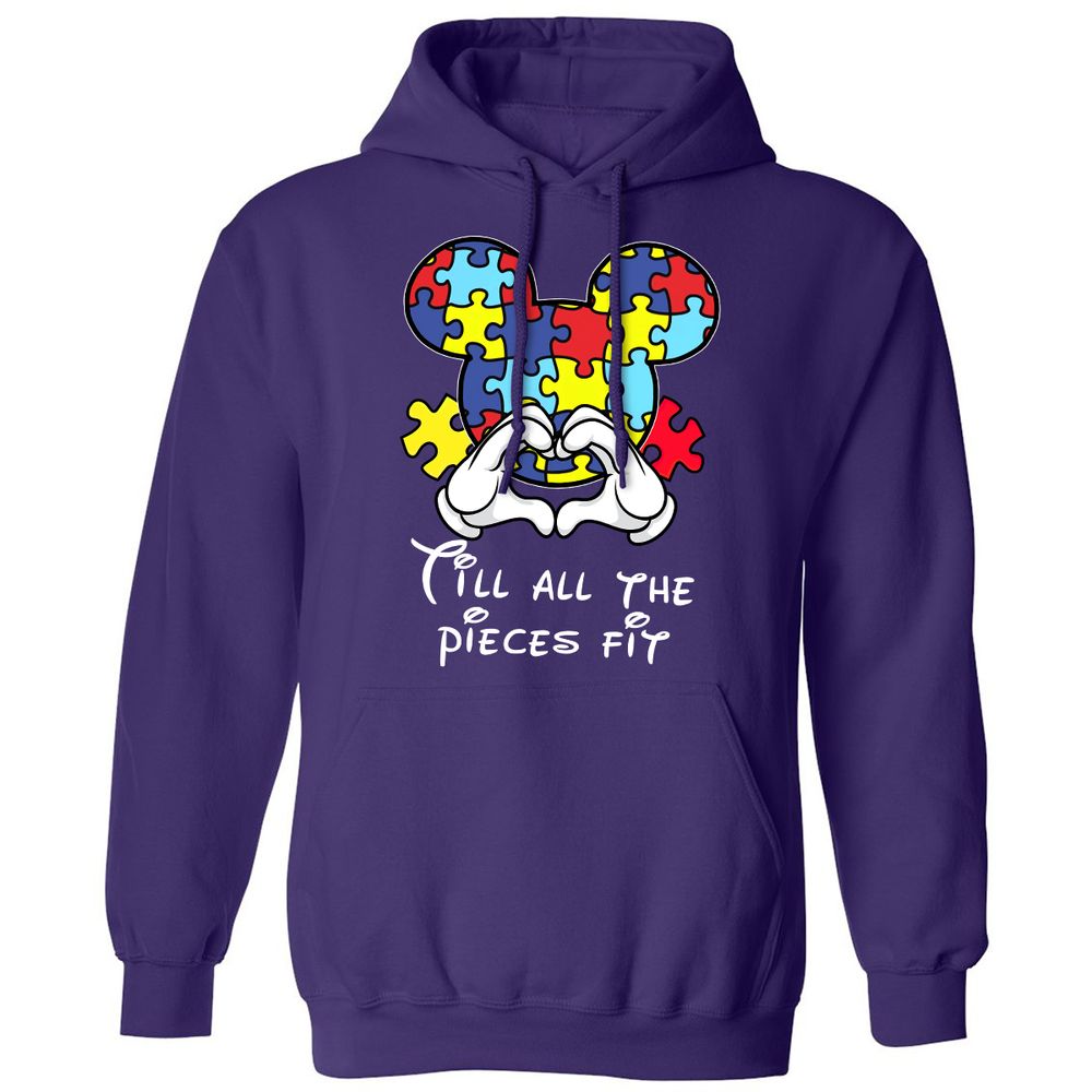 Classic Unisex Hoodie - FJADPSQJ - Purple - 6