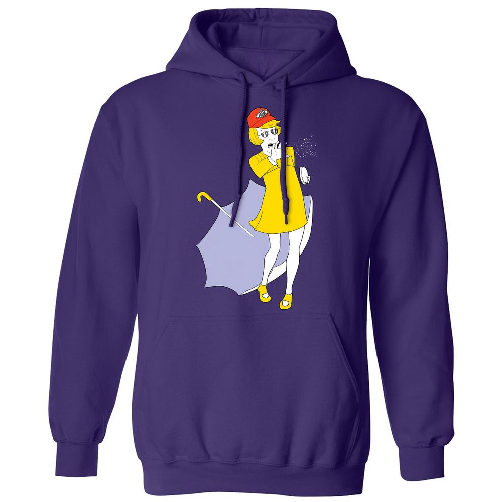 Classic Unisex Hoodie - E85Q4294 - Purple - 6