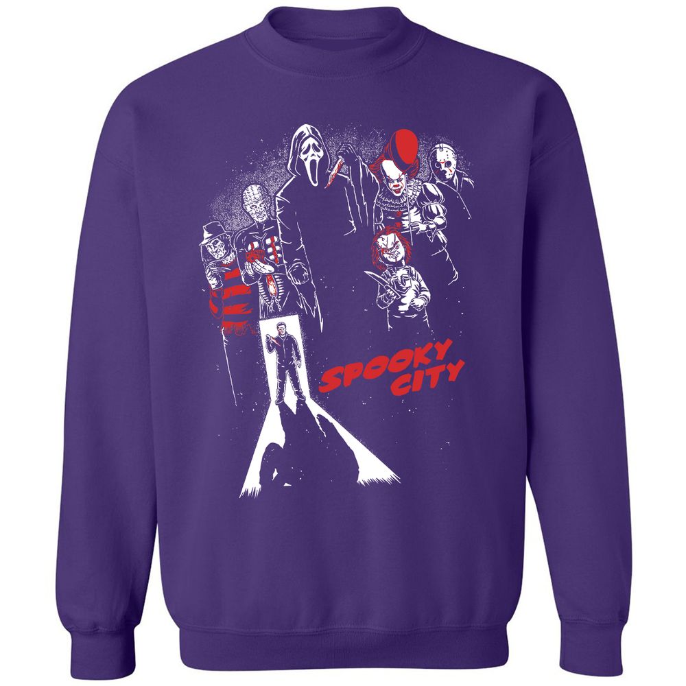 Classic Unisex Sweatshirt - HVG5UZZG - Purple - 6