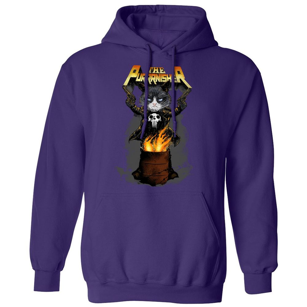 Classic Unisex Hoodie - SLVJ8CQ8 - Purple - 6