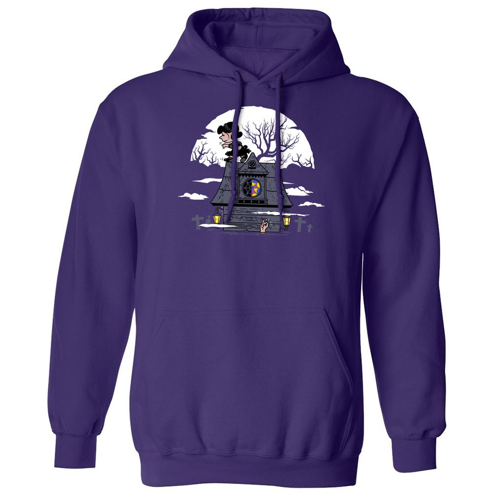 Classic Unisex Hoodie - B69U8VYT - Purple - 6