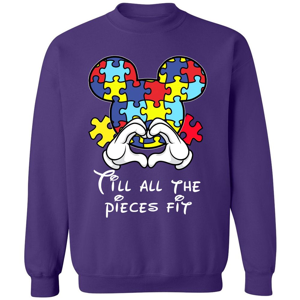 Classic Unisex Sweatshirt - K2GJ93TX - Purple - 6