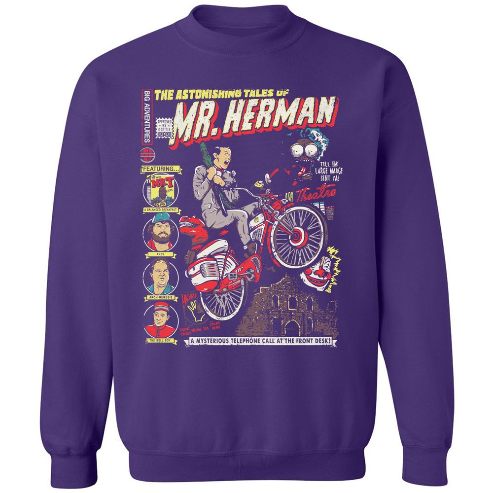 Classic Unisex Sweatshirt - 8XJYYL7Z - Purple - 6