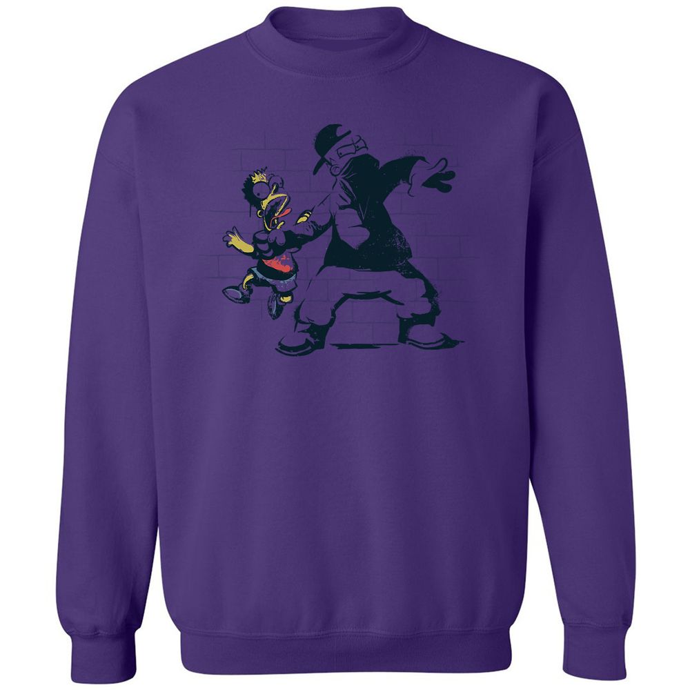 Classic Unisex Sweatshirt - LKM9M1TC - Purple - 6