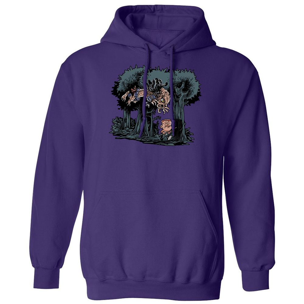Classic Unisex Hoodie - PG5TF2XA - Purple - 6