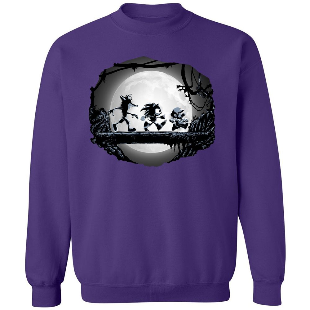 Classic Unisex Sweatshirt - 2UZM5626 - Purple - 6