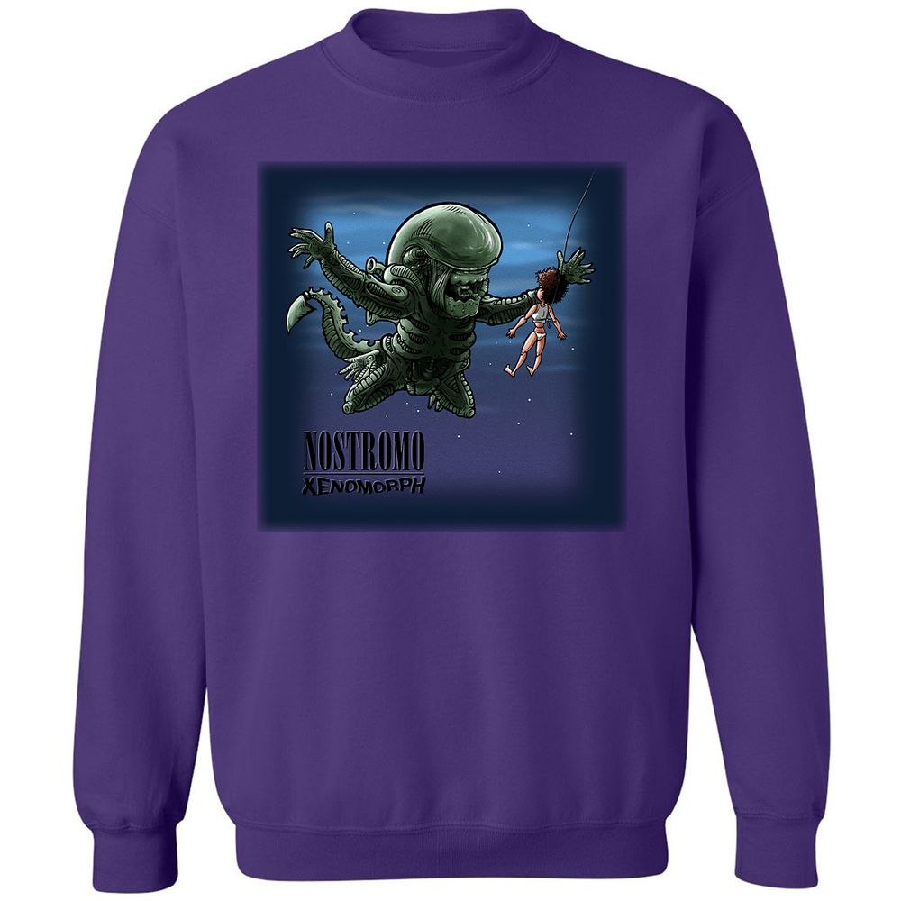 Classic Unisex Sweatshirt - F7N93CY8 - Purple - 6