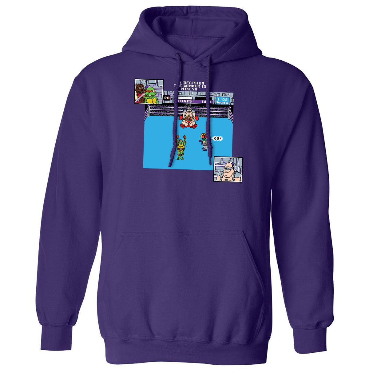 Classic Unisex Hoodie - 5GJS67BY - Purple - 6