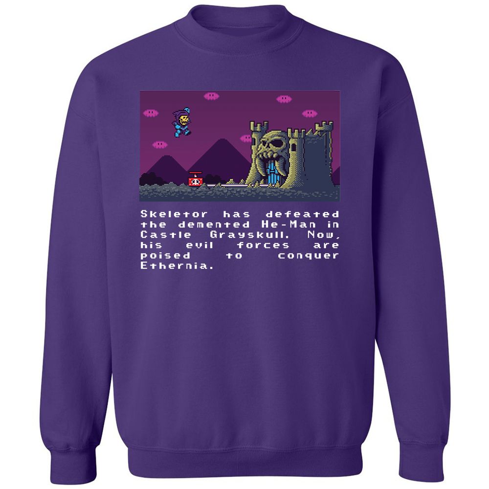 Classic Unisex Sweatshirt - U1S8HG1W - Purple - 6