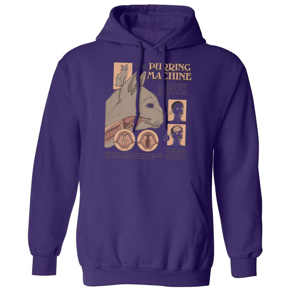 Classic Unisex Hoodie - HNK8UEPM - Purple - 6