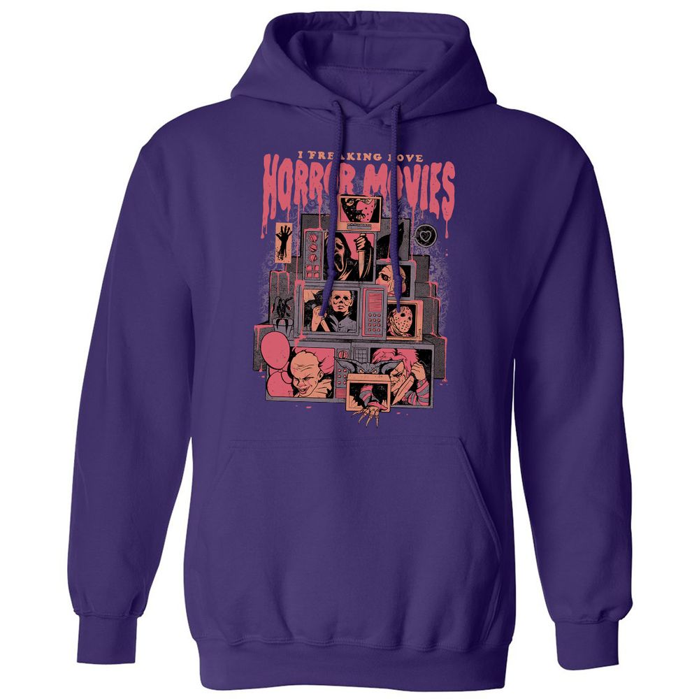 Classic Unisex Hoodie - 7CVFHJW3 - Purple - 6