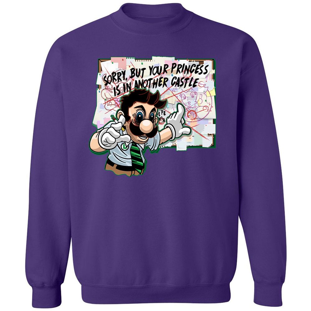 Classic Unisex Sweatshirt - NBWM1Y2N - Purple - 6
