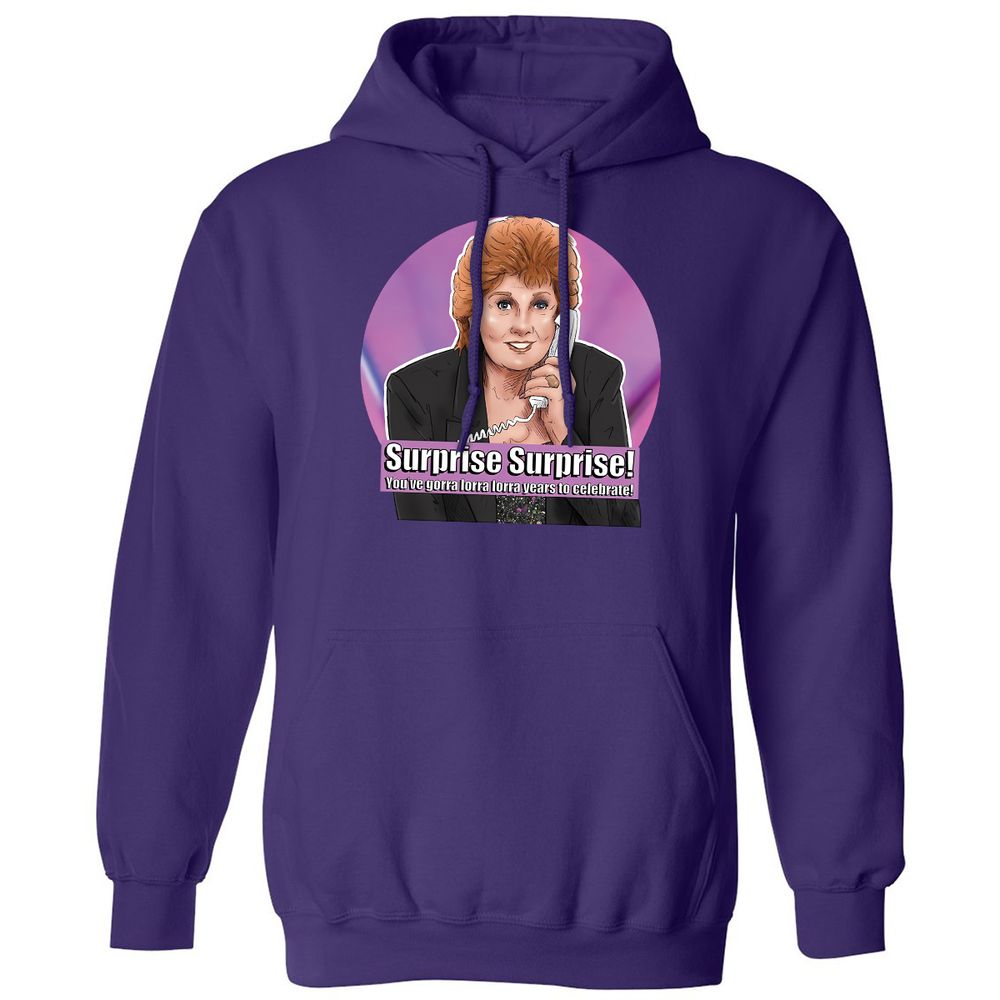 Classic Unisex Hoodie - VQ6EHWBN - Purple - 6