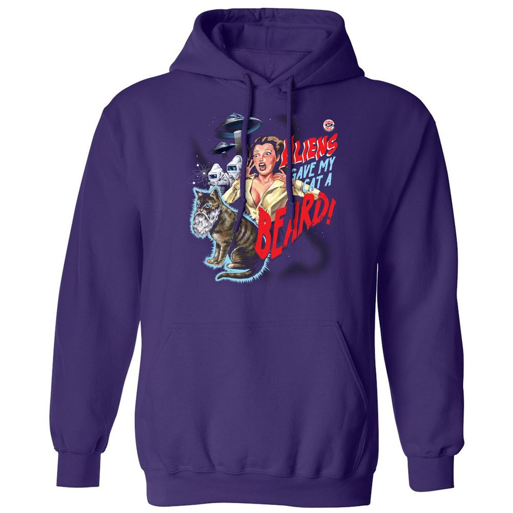 Classic Unisex Hoodie - C25SPXU1 - Purple - 6