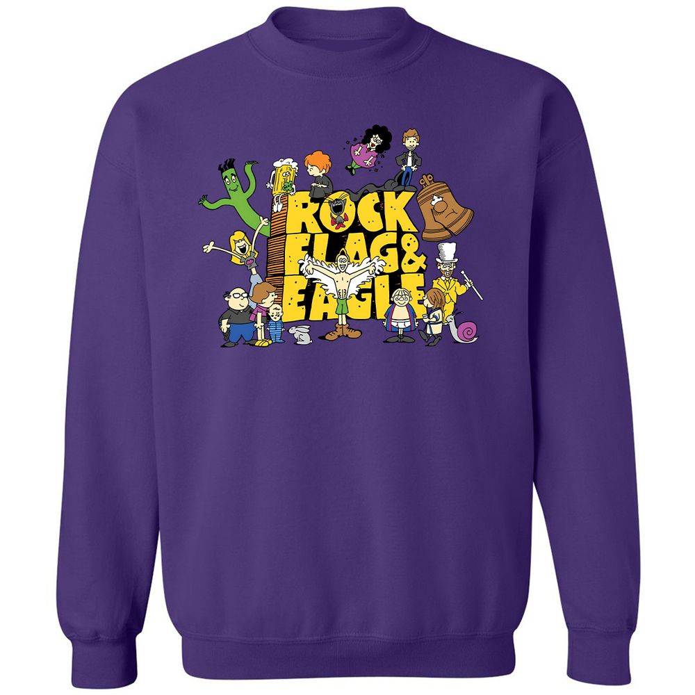Classic Unisex Sweatshirt - QFHLK66G - Purple - 6