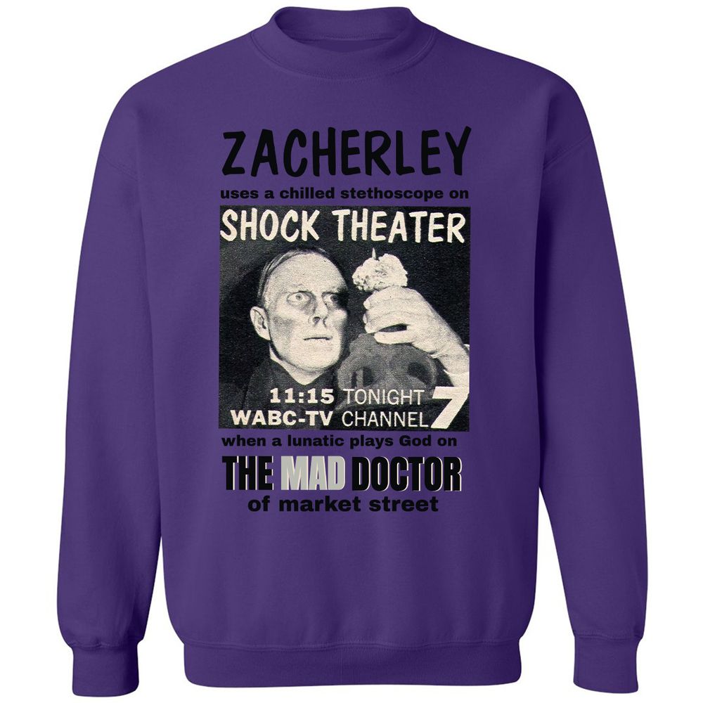 Classic Unisex Sweatshirt - UHBWFU1Y - Purple - 6