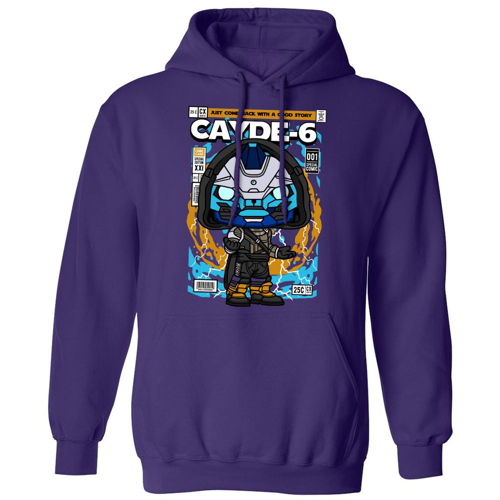 Classic Unisex Hoodie - L47CLZQ5 - Purple - 6