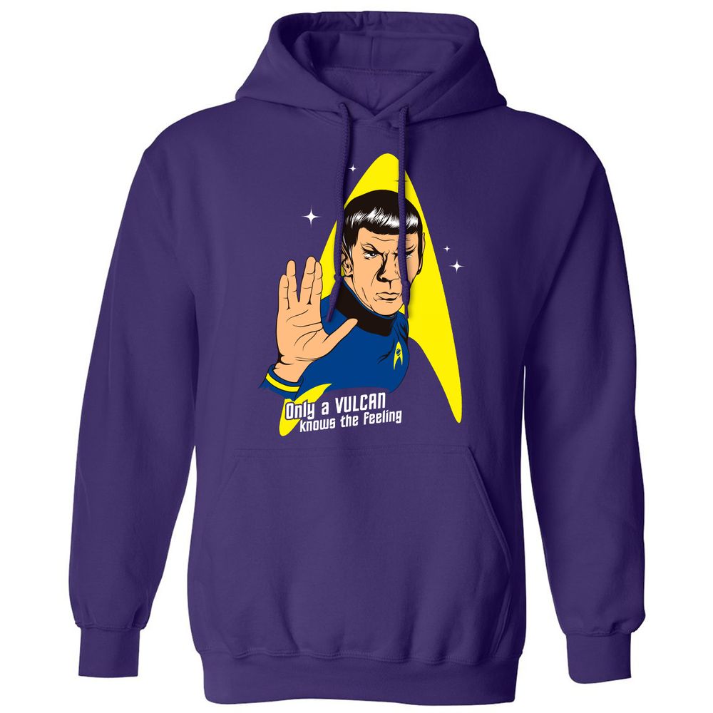 Classic Unisex Hoodie - CDZUV6VL - Purple - 6