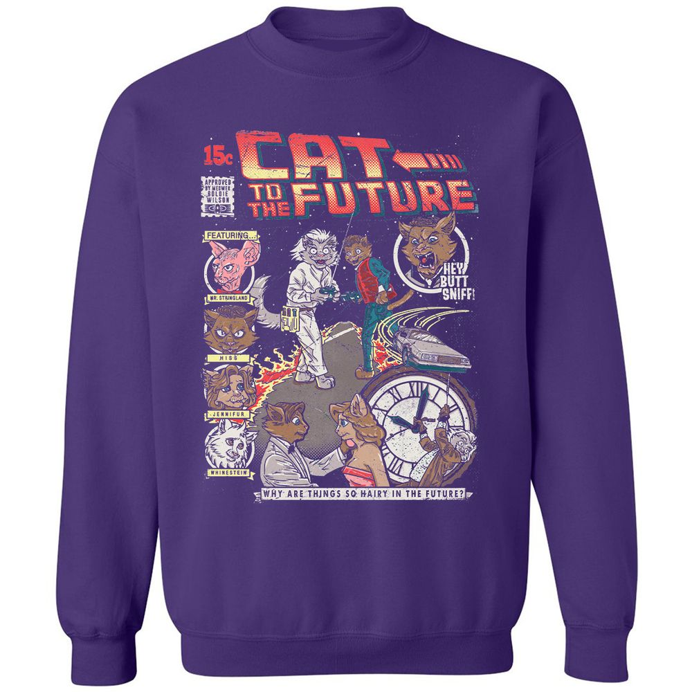Classic Unisex Sweatshirt - ZHK93J23 - Purple - 6