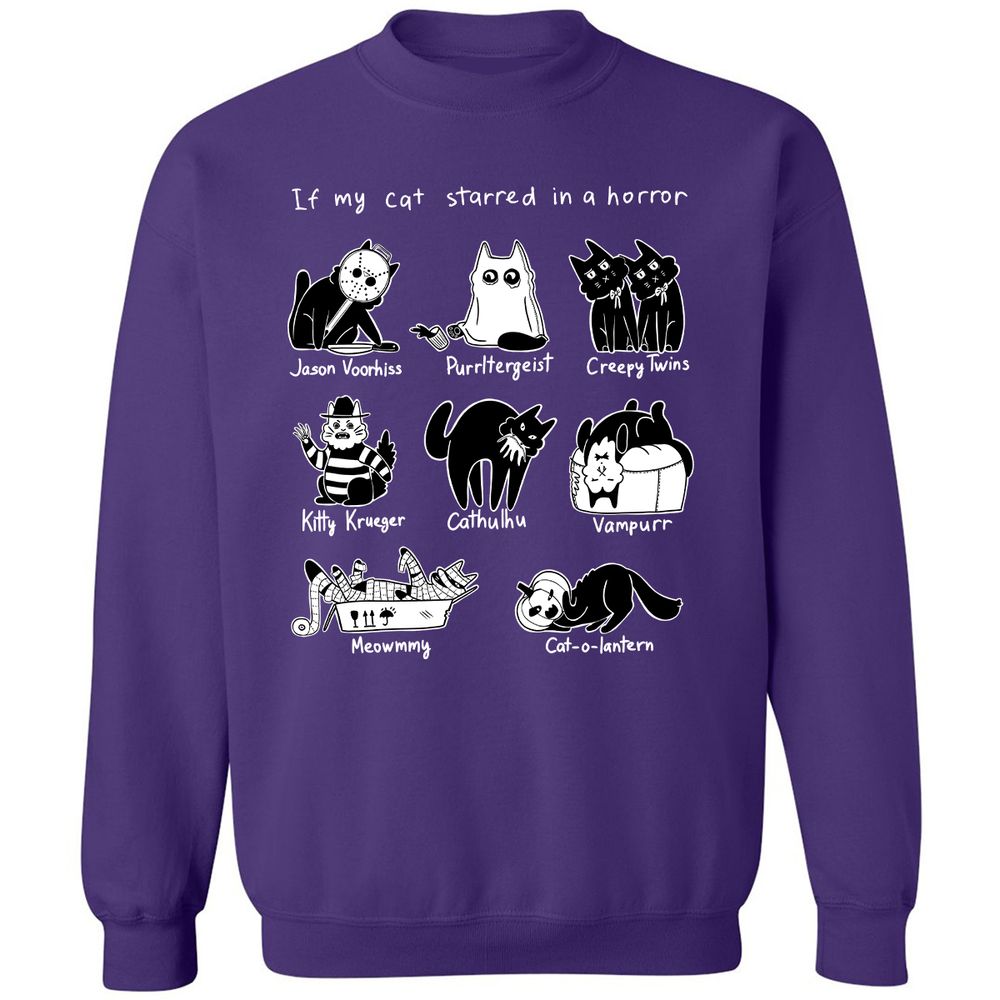Classic Unisex Sweatshirt - N4V3T557 - Purple - 6