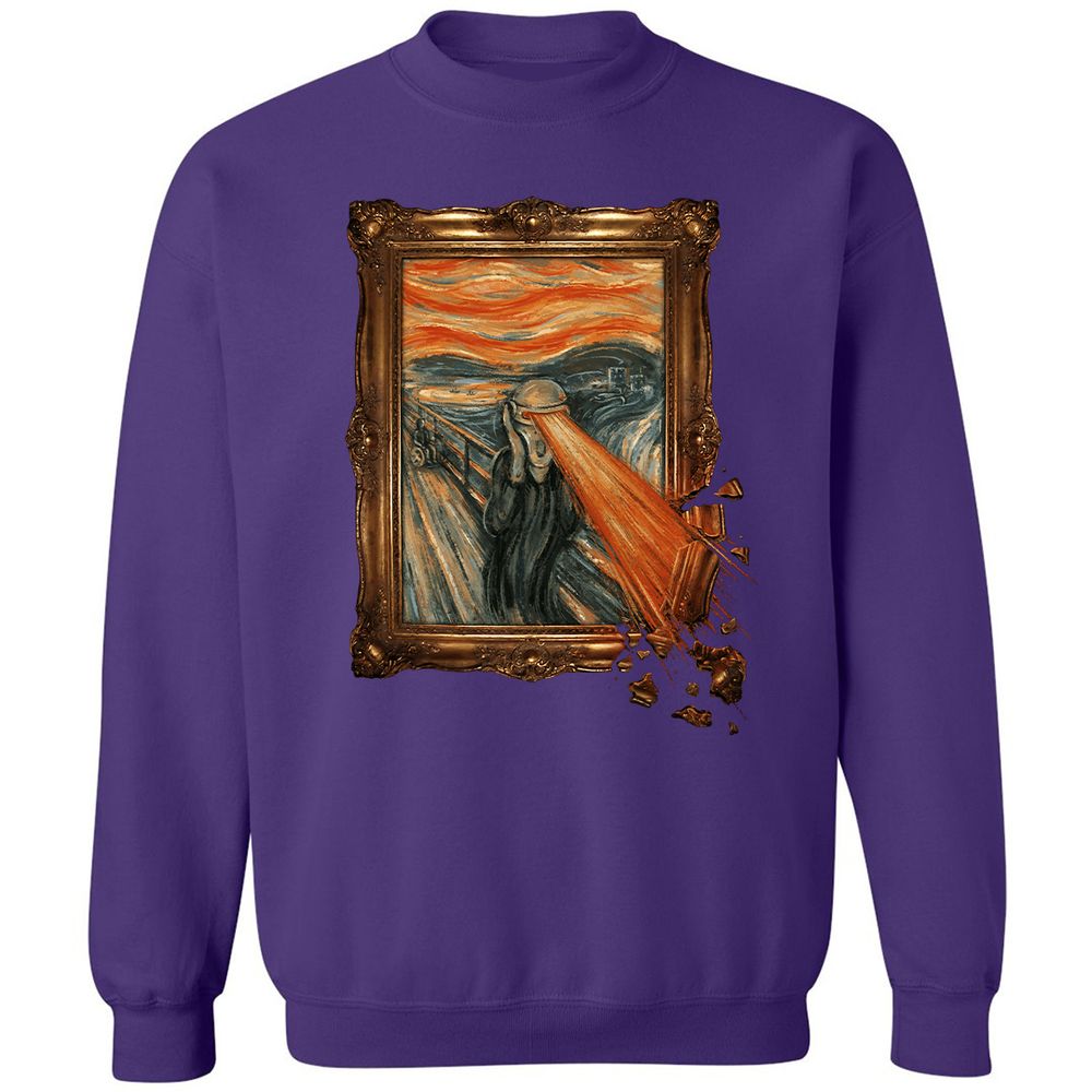 Classic Unisex Sweatshirt - DMUKSSRW - Purple - 6