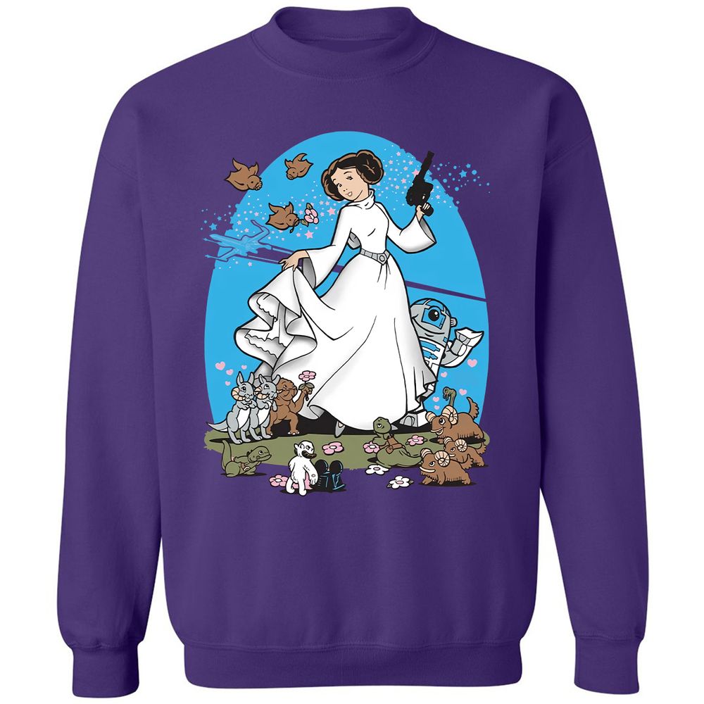 Classic Unisex Sweatshirt - N73TURLY - Purple - 6