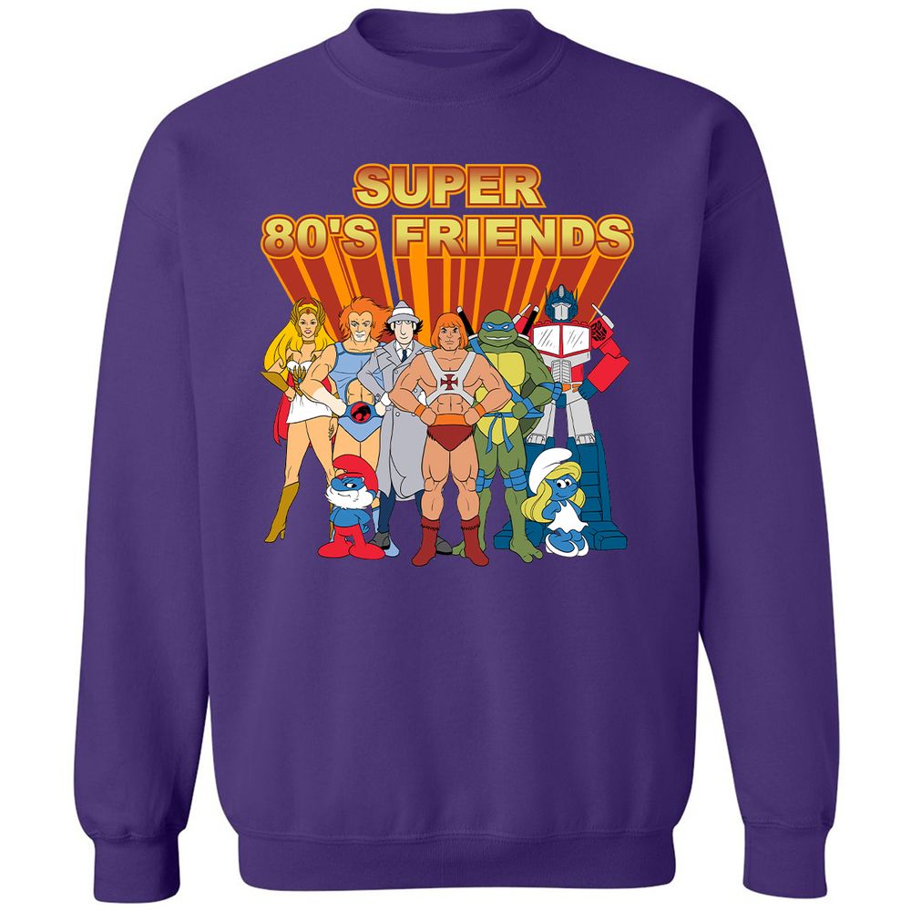 Classic Unisex Sweatshirt - NL9ZXZ9N - Purple - 6