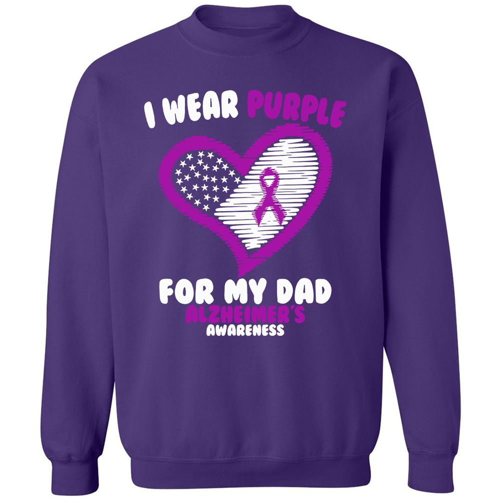Classic Unisex Sweatshirt - VZN55KF2 - Purple - 6