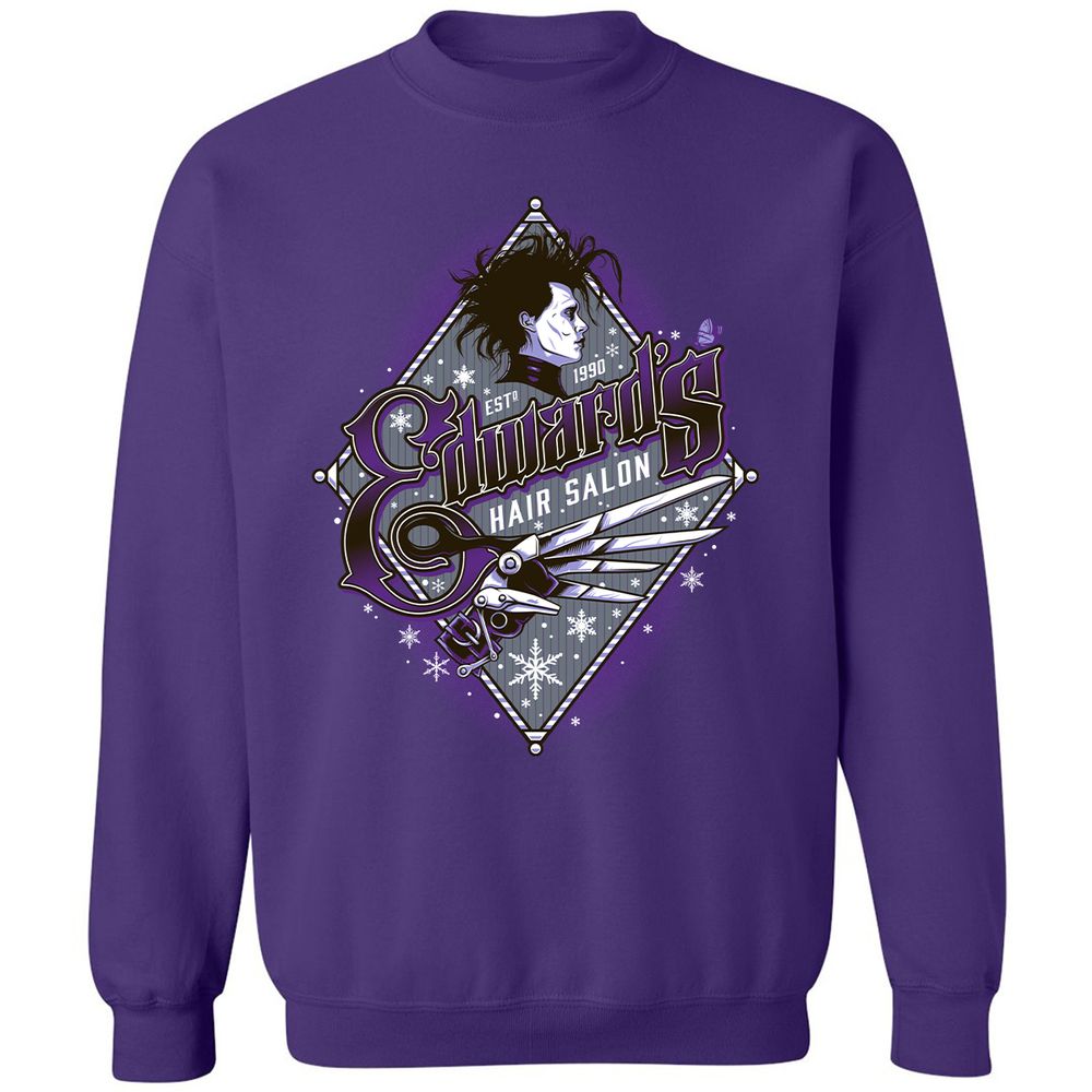 Classic Unisex Sweatshirt - BGWZ82JS - Purple - 6