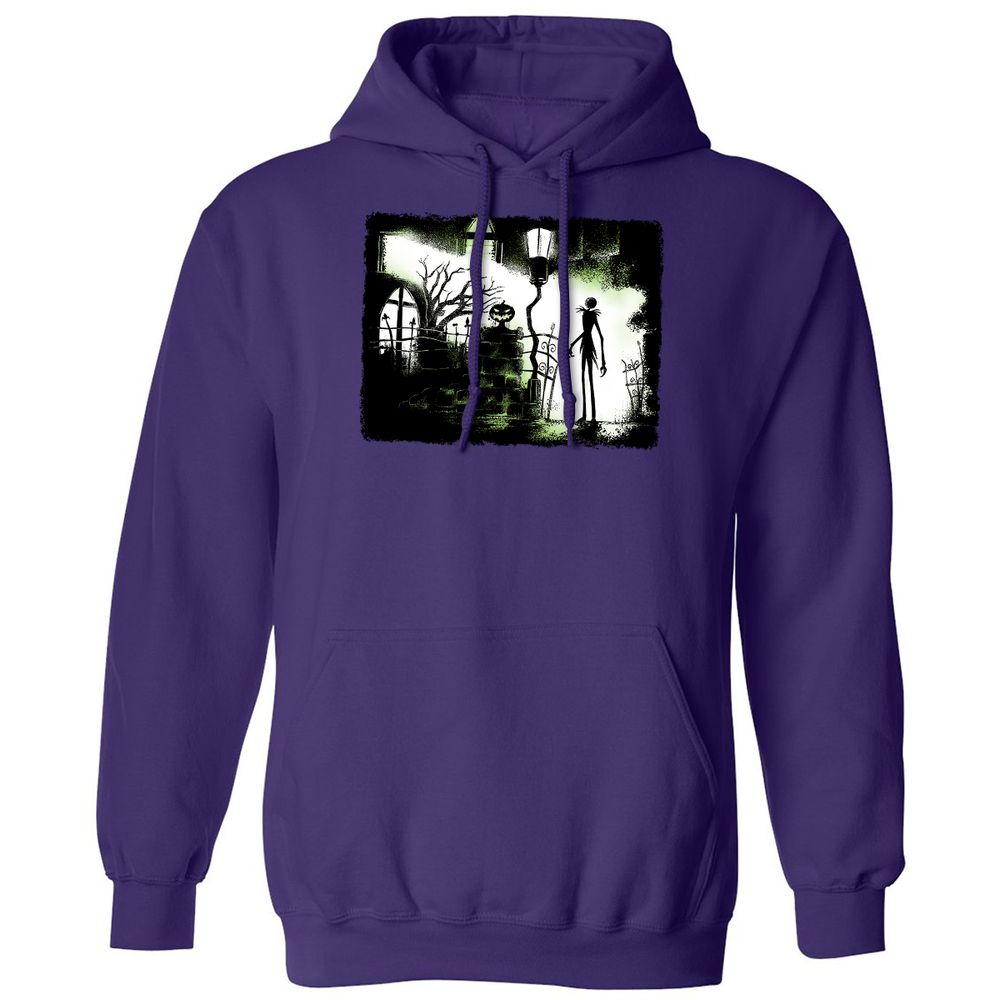 Classic Unisex Hoodie - Black - Purple - 6