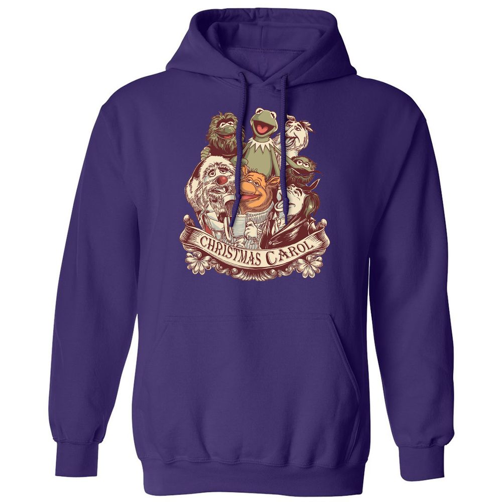 Classic Unisex Hoodie - PKPXBCKH - Purple - 6
