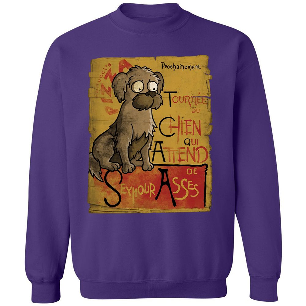 Classic Unisex Sweatshirt - TQRERRJT - Purple - 6