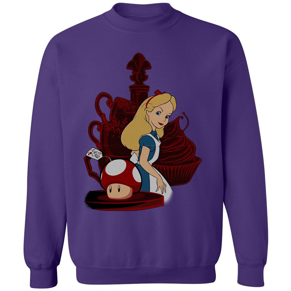 Classic Unisex Sweatshirt - 95T4NAAA - Purple - 6