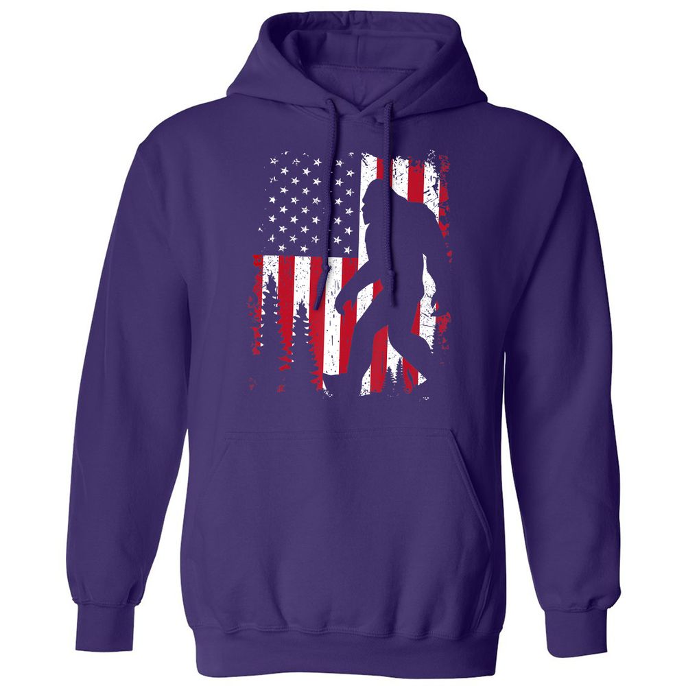 Classic Unisex Hoodie - QTEP714F - Purple - 6