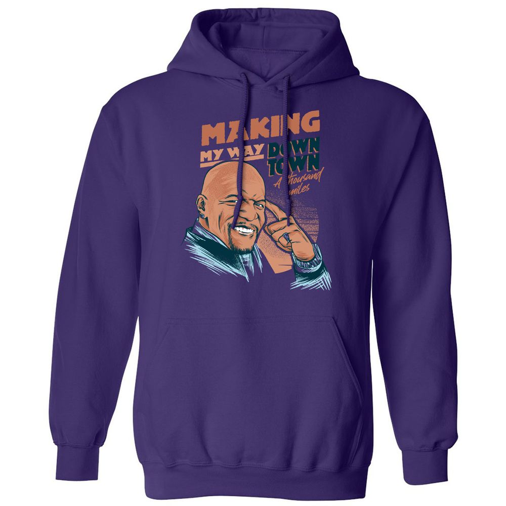 Classic Unisex Hoodie - NA86HZVL - Purple - 6