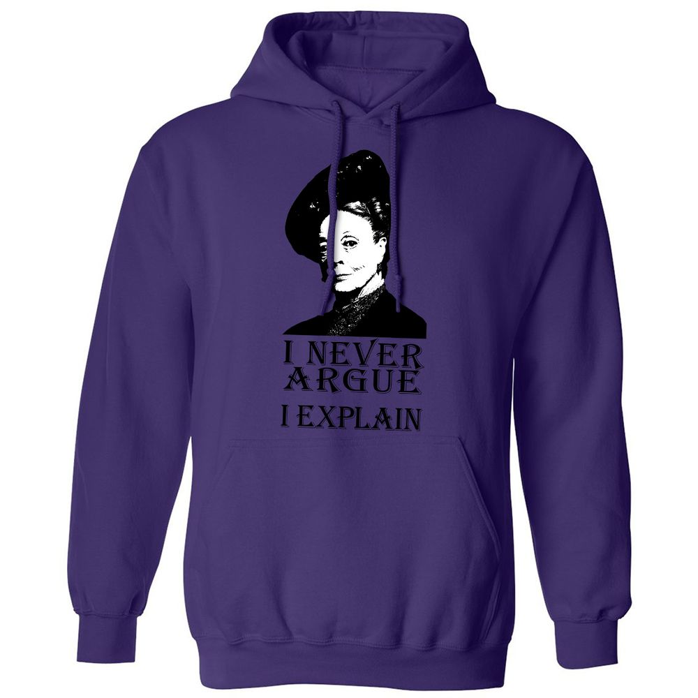 I never argue - Purple - 6