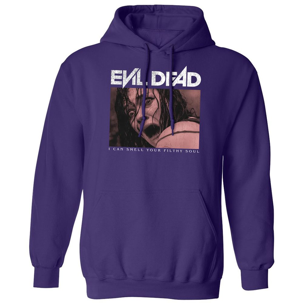 Classic Unisex Hoodie - Black - Purple - 6