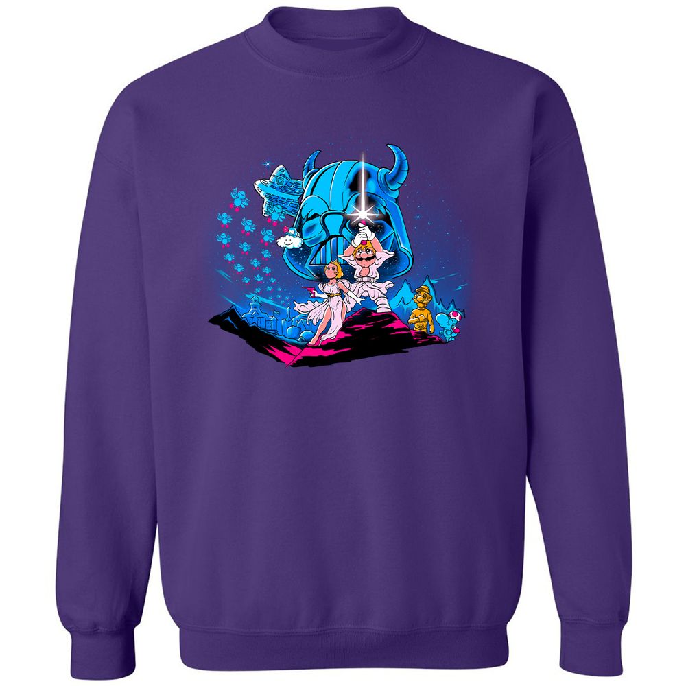 Classic Unisex Sweatshirt - 4KWWJJ9F - Purple - 6