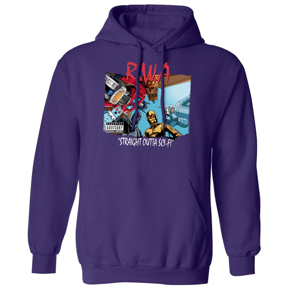 Classic Unisex Hoodie - LWMCKUN9 - Purple - 6