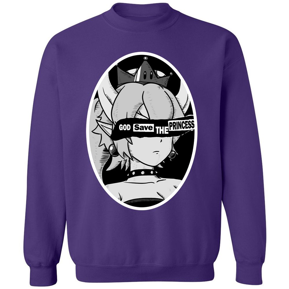 Classic Unisex Sweatshirt - HZSQ17SF - Purple - 6