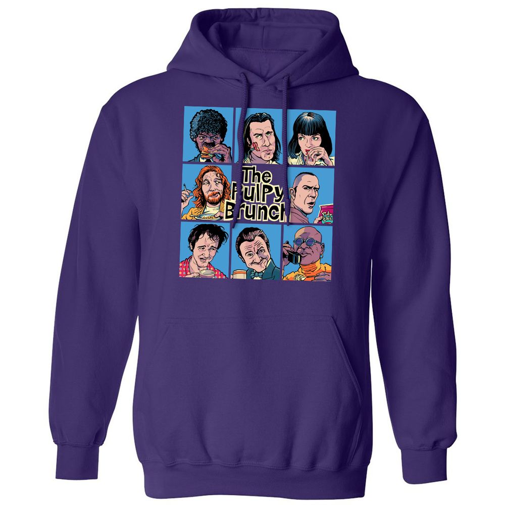 Classic Unisex Hoodie - T44AJVEX - Purple - 6