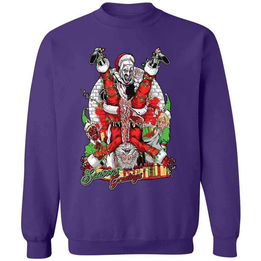 Seasons Greetings - Purple - 6