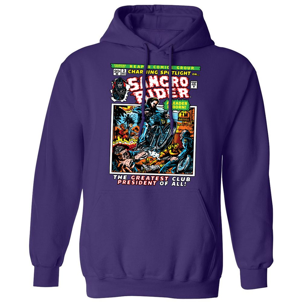 Classic Unisex Hoodie - GJMAHR52 - Purple - 6