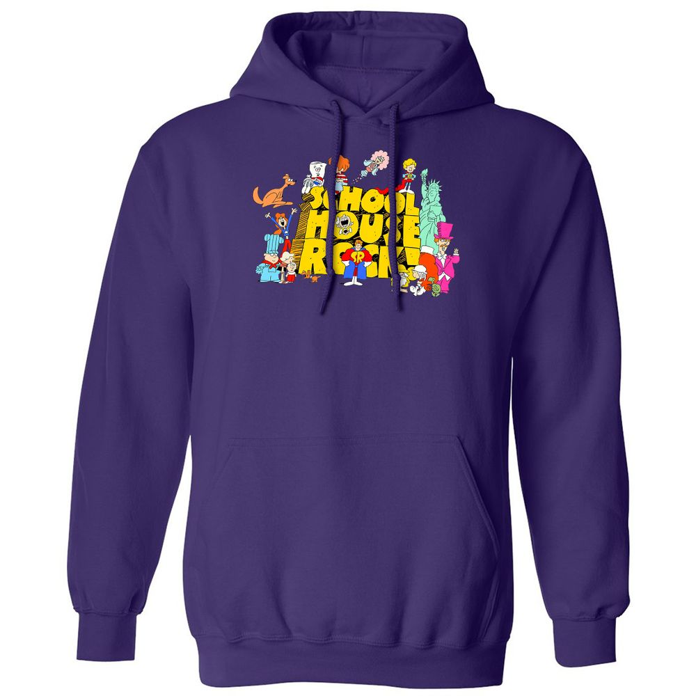Classic Unisex Hoodie - 6VXRS35B - Purple - 6