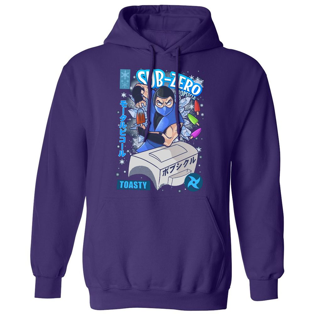 Classic Unisex Hoodie - V5RHG345 - Purple - 6